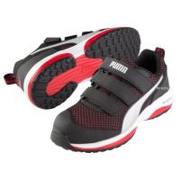 64.213.0 プーマ PUMA スピード シューズ 安全靴 作業靴 黒/赤 25.5cm HD店 | ヒロチー商事 2号店