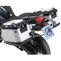 6516513 00 22-00-40 ヘプコアンドベッカー HEPCO&amp;BECKER サイドキャリア カットアウトセット 19年-21年 BMW F750GS シルバー HD店 | ヒロチー商事 2号店