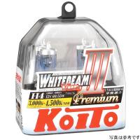 P0749W 小糸製作所 ハロゲンバルブ H16 12V19W 4000K ハードケース 2個入り ホワイトビームVer.III HD店 | ヒロチー商事 2号店