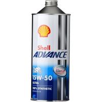 【即納】 412233193-1 シェルアドバンス Shell ADVANCE 4T ウルトラ 15W-50 SN/MA2 1L ドゥカティ推奨 550066668 HD店 | ヒロチー商事 2号店