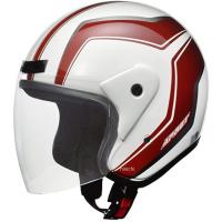 【メーカー在庫あり】 APRET-WH リード工業 ジェットヘルメット 白 フリーサイズ HD店 | ヒロチー商事 2号店