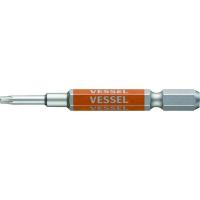 【メーカー在庫あり】 GSVT10SH (株)ベッセル ベッセル 剛彩ビット (片頭トルクス) T10H×65mm HD店 | ヒロチー商事 2号店