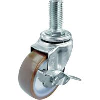 【メーカー在庫あり】 SUS-ET-100URS-W3/4-40 ねじ込み式 自在 ステンレスキャスター ウレタン 車輪径100mm ストッパー付き E ネジ寸法W3/4×40山数10 HD店 | ヒロチー商事 2号店