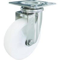 【メーカー在庫あり】 SUS-NJ-130 プレート式 自在 ステンレスキャスター ナイロン 車輪径130mm SUS-J型 取付寸法82×82(75×75) HD店 | ヒロチー商事 2号店