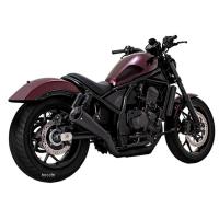 【メーカー在庫あり】 48425 バンス＆ハインズ VANCE&amp;HINES スリップオンマフラー アップスウィープ 21年 レブル1100、 レブル1100 DCT 黒 SP店 | ヒロチー商事3号店