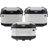 【メーカー在庫あり】 HBS-XPR-ALL-40-S ヘプコアンドベッカー HEPCO&amp;BECKER 3BOXセット XPLORER 45L/38L シルバー SP店 | ヒロチー商事3号店