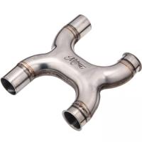MTE130 モートーンカスタムズ Xパイプ 触媒レスキット 16年-20年 トライアンフ StreetTwin ステー無し SP店 | ヒロチー商事3号店