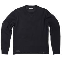 6267 カドヤ KADOYA ニット ELBOW PATCH KNIT 黒 Sサイズ SP店 | ヒロチー商事3号店