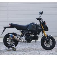 LS1180JM ダブルアールズ WR'S フルエキゾースト ショートオーバル JMCA認証 21年-22年 グロム 焼き色チタン SP店 | ヒロチー商事3号店