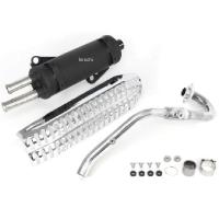 【メーカー在庫あり】 04-02-0014 SP武川 スクランブラーマフラー 24年- モンキー125 JP店 | ヒロチー商事 1号店