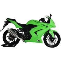 110-225-5450 ヨシムラ Tri-Ovalサイクロン スリップオンマフラー 08年-12年 Ninja250R (SS) JP店 | ヒロチー商事 1号店