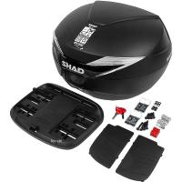 【メーカー在庫あり】 D0B39100 シャッド SHAD SH39 トップケース ブラック 無塗装 JP店 | ヒロチー商事 1号店