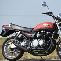 MRS-MUK75-01B エムテック中京 M-TEC中京 MRS フルエキゾースト ショート管 ゼファー750、ゼファー750RS 黒 JP店 | ヒロチー商事 1号店