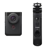 【送料無料】Canon キヤノン 手軽に動画撮影OK Vlogカメラ PowerShot V10トライポットグリップキットブラック PS-V10 | hit-market