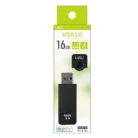 【ゆうパケットで送料無料】Lazos キャップ式USBフラッシュメモリ ブラック 16GB L-US16-CPB USB3.0/ 2.0/1.1 互換 | hit-market