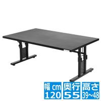バウヒュッテ BHD-1200L | パソコン パソコンデスク ロータイプ ローデスク 昇降 高さ調節 幅120 奥行55 | ヒットライン