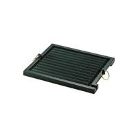 テイケイジイ 鉄鋳物 角グリルパン 小 ※ ガス火専用 AGL06003 | ヒットライン