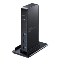 サンワサプライ USBケーブル1本でHDMI/アナログディスプレイ出力 タブレットスタンド付きUSB3.0ドッキングステーション USB-CVDK3 | ヒットライン