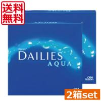 コンタクトレンズ 1day デイリーズアクア（90枚入）　×2箱　ワンデー　1day　dailies aqua　バリューパック | ひとみコンタクト
