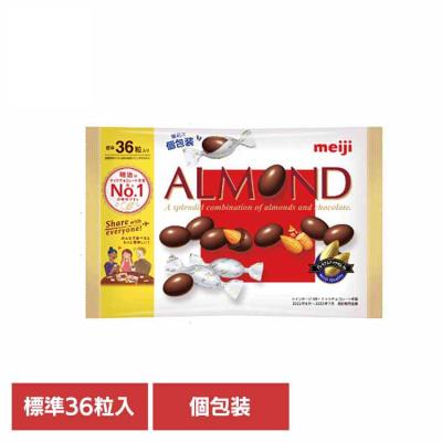 明治（meiji） アーモンドチョコレート ビッグパック 36粒入 : お酒の