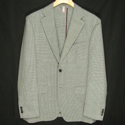 未使用級✨ ユニバーサルランゲージ カシミヤ グレンチェック テーラード M相当 未使用級✨ ユニバーサルランゲージ カシミヤ グレンチェック