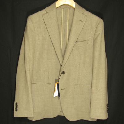 ※ほぼ未使用品【SUIT SQUARE】ビジネスジャケット ベージュ RELAX TAPERED】【年間】1釦ジャケット/モカベージュ/ウォッシャブル