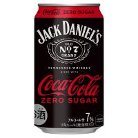 コカ・コーラ社 ジャックダニエル＆コカ・コーラ ゼロ 350ml缶×24本 | 北の檸檬屋Yahoo!店