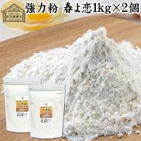 春よ恋 強力粉 1kg×2個 小麦粉 国産 業務用 パン用 北海道産 | 青汁・健康粉末の健康生活研究所