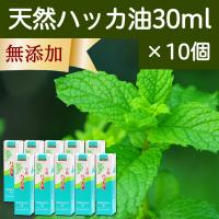 天然ハッカ油30ml×10個 スプレー式 ペパーミント商会 薄荷 オイル 無添加 | 青汁・健康粉末の健康生活研究所