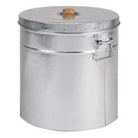 直送品 代引き不可 トタン丸型米びつ 30kg 米びつ 保存容器 トタン 保存ケース 丸型 ブリキ 缶 国産 日本製 おしゃれ ライスストッカー フードストッカー Sun ハートドロップ 通販 Yahoo ショッピング