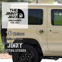 THE JIMNY JB23 給油口 ステッカー 1カラー fuel フューエル 車 じむにー ジムニー カッティングステッカー カーステッカー 防水 シール きりもじいちば | きりもじいちばYahoo!店
