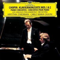 Chopin ショパン / ピアノ協奏曲第1番、第2番　クリスチャン・ツィメルマン、カルロ・マリア・ジュリーニ＆ロ | HMV&BOOKS online Yahoo!店