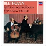 Beethoven ベートーヴェン / チェロ・ソナタ全集　ムスティスラフ・ロストロポーヴィチ、スヴィヤトスラフ・リ | HMV&BOOKS online Yahoo!店