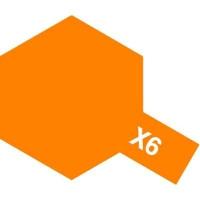 タミヤ アクリルミニ(光沢) X-6 オレンジ 81506 | HOBBYONEヤフー店
