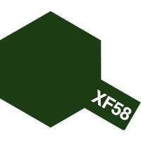 タミヤ アクリルミニ(つや消し) XF-58オリーブグリーン 81758 | HOBBYONEヤフー店