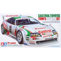 タミヤ 1/24 スポーツカーシリーズ No.163 1/24 カストロール・トヨタ・トムス スープラGT プラモデル 模型 スケールモデル 24163 爆買 | HOBBYONEヤフー店