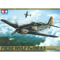 タミヤ 1/48 傑作機シリーズ No.37 1/48 フォッケウルフ Fw190 A-3 プラモデル 61037 | HOBBYONEヤフー店