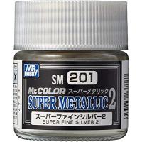 GSIクレオス Mr.スーパーメタリック2 スーパーファインシルバー2 10ml 模型用塗料 SM201 | HOBBYONEヤフー店