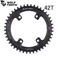 WolfTooth ウルフトゥース 110 BCD Asymmetric 4-Bolt Chainrings for GRX Cranks Drop-Stop ST 42T | サイクルスポーツストア HobbyRide