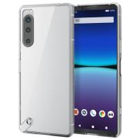 【ELECOM(エレコム)】Xperia 5 IV ケース カバー ハイブリッド 耐衝撃 衝撃吸収 スリム ストラップホール付 極み設計 クリア [▲][EL] | スマホグッズのホビナビ