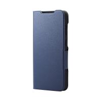 【ELECOM/エレコム】Galaxy S23 FE ( SCG24 ) ケース レザー カバー 手帳型 マグネット フラップ 衝撃吸収 ワイヤレス充電可 UltraSlim ネイビー [▲][EL] | スマホグッズのホビナビ