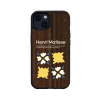 【Man &amp; Wood】天然木ケース for iPhone 13 HENRI MATISSE 2 おしゃれ スマホケース 背面カバー型 [▲][R] | スマホグッズのホビナビ