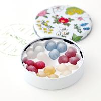 六花亭 六花のつゆ ミニ缶　　ギフト プチギフト スイーツ ボンボン お菓子 内祝い お祝い 琥珀糖 感謝 ASMR | 北海道お土産探検隊