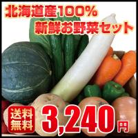 北海道産100％新鮮お野菜セット