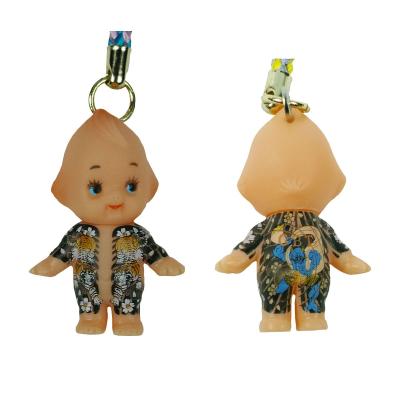 名入れストラップの木札屋ヤフー店 - 刺青キューピーストラップ 大江戸