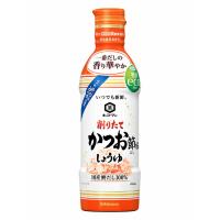 キッコーマン いつでも新鮮 削りたてかつお節香るしょうゆ 450ml １２本（１ケース） 宅配100サイズ | 北陸うまいもん屋