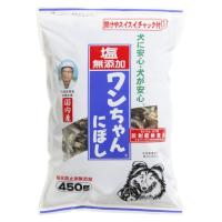 【Ｍ】サカモト 塩無添加 ワンちゃんにぼし 450g １５個（１ケース） 【ペットフード 消費税率10％】 宅配120サイズ | 北陸うまいもん屋