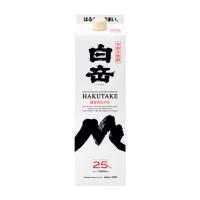 白岳 25度 1.8L ６本（１ケース） 【パック】【高橋酒造】 宅配120サイズ | 北陸うまいもん屋