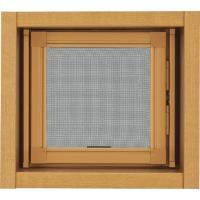 YKKAPオプション 窓サッシ 装飾窓 エピソード：内開き網戸 クリア 