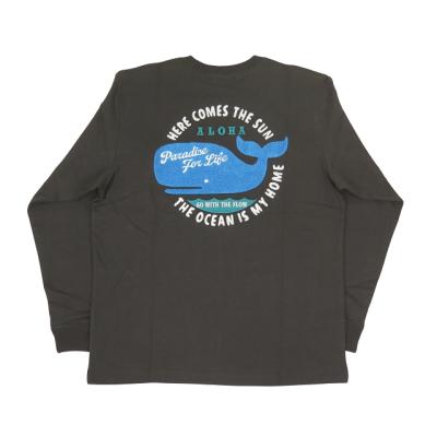 Hula Lani 刺繍が贅沢なハワイアンロングTシャツ　ハワイMapメンズXL フララニハワイ Tシャツ 刺繍（ファッション）のおすすめ人気商品一覧